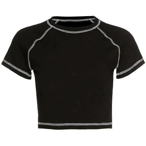 Title 8, Womens Summer Short Sleeve Round Neck Slim Fit...