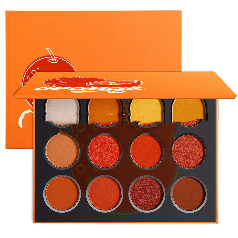 Fruit Series 12 Color Eyeshadow Palette Portable and Easy to Use for Daily Makeup and Travel, Create Stunning Eye Looks — photo 7
