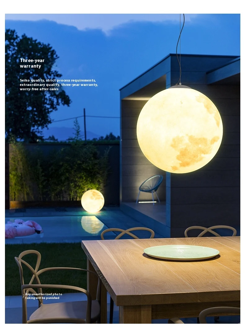 Title 10, Moon Chandelier Planet Art Indoor Tooling Ball ...