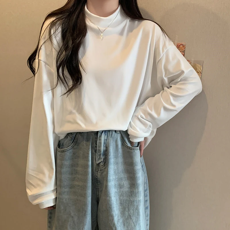 Thickened Inner Wear Dralon Bottoming Shirt for Women. Provides warmth and comfort, ideal as a base layer for winter. So — photo 6