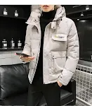 Warm three-dimensional patch pocket padded jacket for ultimate comfort and style. Perfect for cold weather and everyday — photo 4