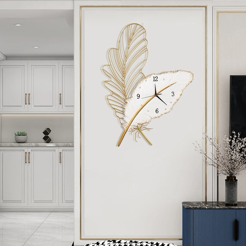 Kreativni modni sat za dekoraciju doma Ulepšajte svoj dom ovim elegantnim i jedinstvenim satom koji kombinuje umetnički dizajn i praktičnu funkcionalnost. — foto 1