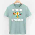 Camiseta Europea Y Americana Feminismo Algodón Talla Grande — foto 1