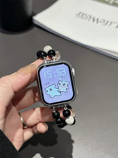 Title 14, Ink Beaded Strap iWatch 87654 Bracelet – Elevat...