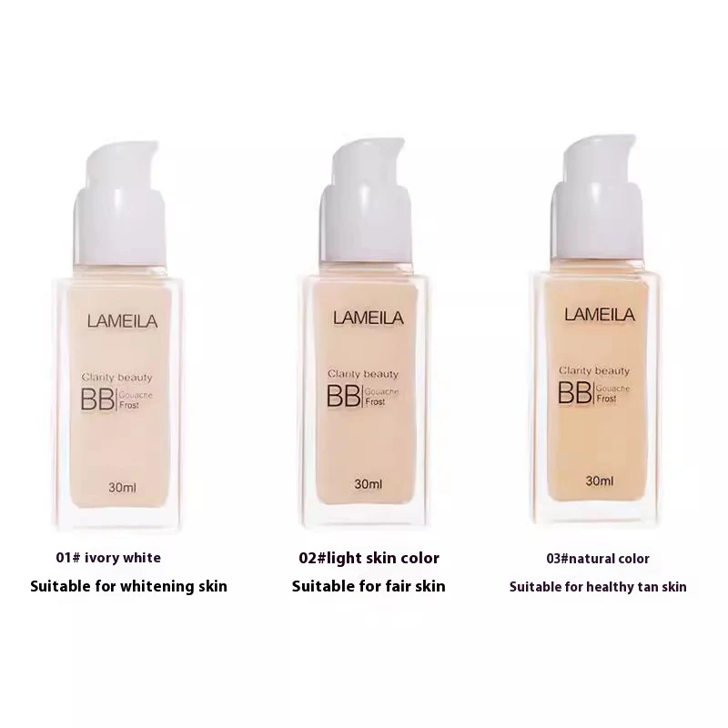 LaMeiLa Liquid Foundation Moisturizing Concealer Long-lasting Finishing Natural Look for Flawless Skin and a Radiant Com — photo 5