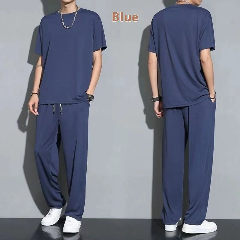 Title 5, Mens Quick-drying Ice Silk Breathable Suit Sho...