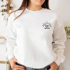 Neuer Rundhals-Print-Sweatshirt lässig sportlich locker für bequemen Tragekomfort bei Freizeitaktivitäten und entspanntem Look — foto 2