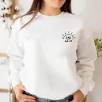 Neuer Rundhals-Print-Sweatshirt lässig sportlich locker für bequemen Tragekomfort bei Freizeitaktivitäten und entspanntem Look — foto 2