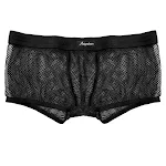 Cuecas boxer masculinas de malha respirável, conforto e frescor imbatíveis. Mantenha-se seco e confortável o dia todo com a respirabilidade ideal. — foto 3