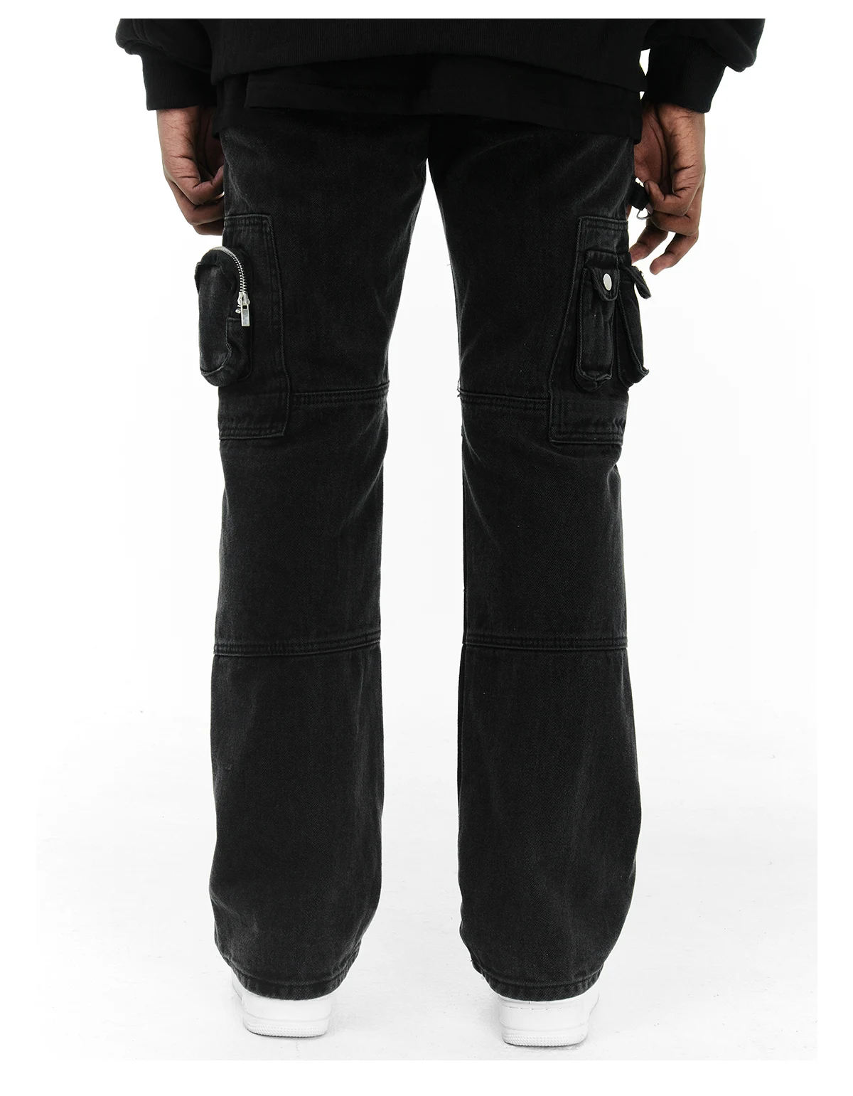 Title 2, Autumn New Wide Leg Straight Leg Pants Multi Po...