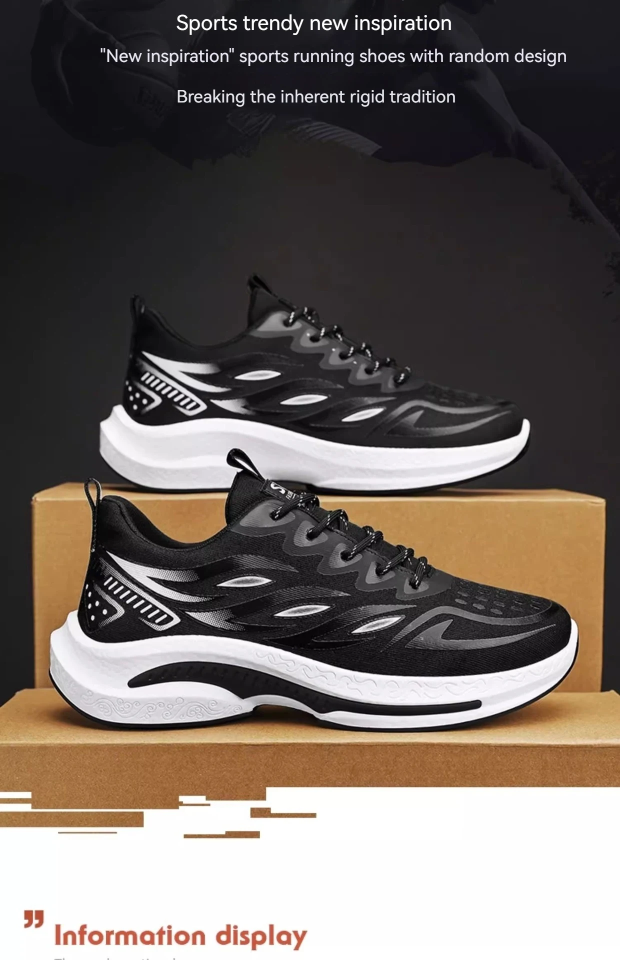 Scarpe da corsa uomo Fly Woven Mesh, ammortizzazione degli urti, super leggere, casual e alla moda, per un comfort superiore. — foto 13
