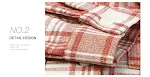 Casaco camisa midi xadrez estampado feminino, estilo e conforto. Perfeito para diversas ocasiões, adicionando um toque moderno e charmoso ao visual. — foto 5