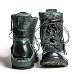Scarpe giapponesi vintage da esterno, stivali Martin in tela. Comfort e stile per le tue avventure all'aria aperta e un look unico. — foto 4