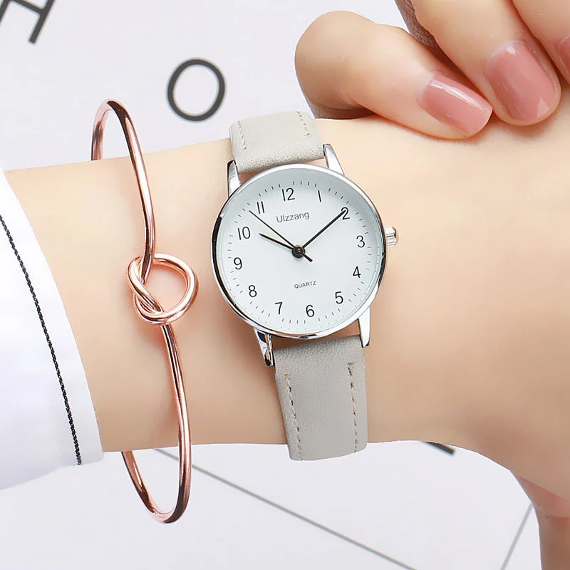 Estilo da faculdade estilo coreano SILLE Mori Series quartzo relógio — foto 1