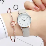 Estilo da faculdade estilo coreano SILLE Mori Series quartzo relógio — foto 1