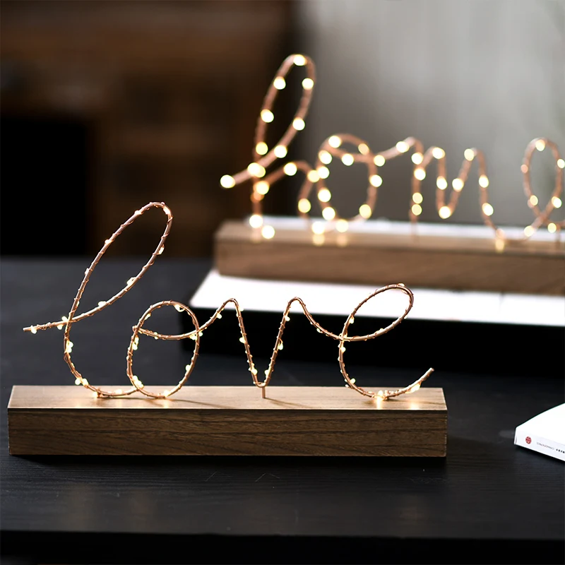 Title 5, Letter Night Light Creative Small Ornament prov...