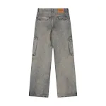 Men's Fashion Work Clothes Wide-leg Jeans, comfortable and stylish for a professional and modern look in the workplace. — photo 3