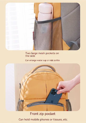 Title 1, Bolsa de bebê multifuncional de nylon impermeáv...
