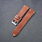 Color-Changing Leather Strap Vintage Oil Wax. Elevate your watch with evolving style and enduring quality. A timeless ac — photo 7