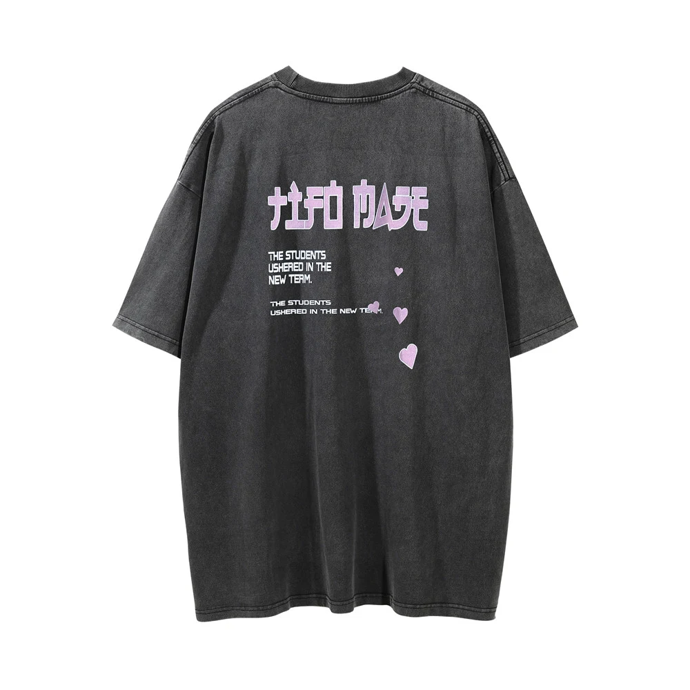 Camiseta masculina casual de manga curta com estampa de figura. Conforto e estilo para o seu dia a dia. Perfeita para o verão. — foto 6
