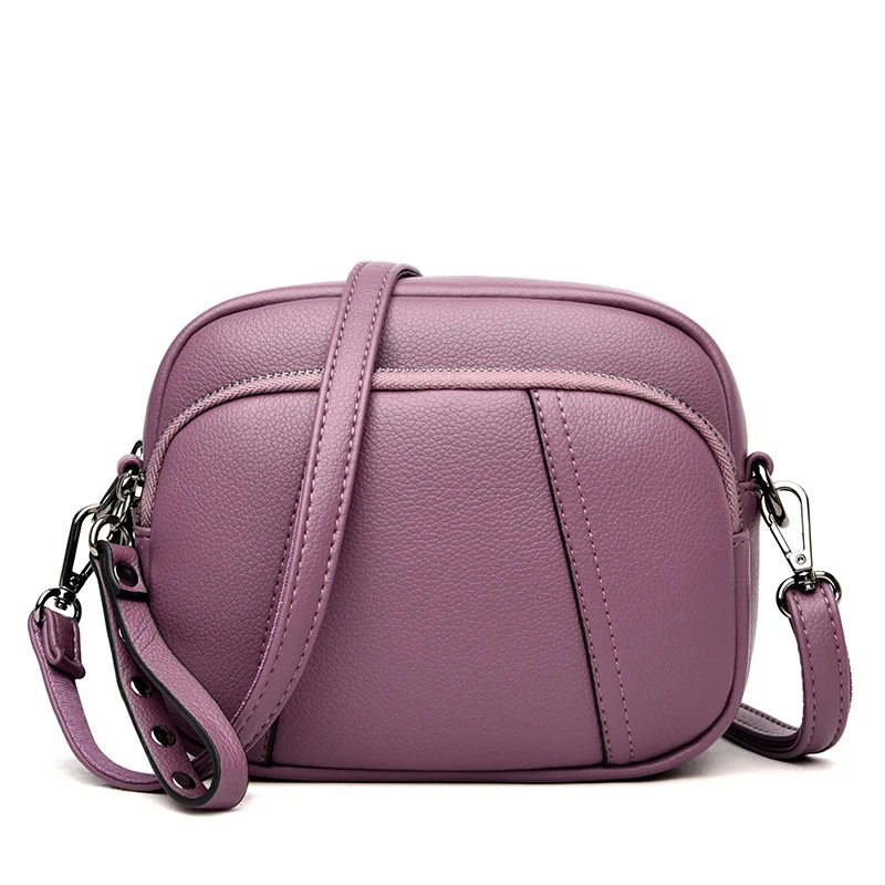 Borsa Messenger Donna di Mezza Età per Cambiamenti Pratica ed Elegante Spaziosa per l'Uso Quotidiano Organizza i Tuoi Oggetti Essenziali — foto 5