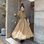Giacca casual da donna con mesh e inserti, ampia e versatile, perfetta per un look elegante e comodo in ogni occasione. Un capo essenziale. — foto 5
