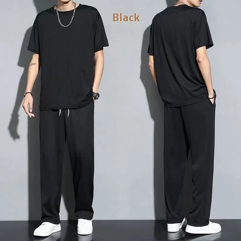 Title 3, Mens Quick-drying Ice Silk Breathable Suit Sho...