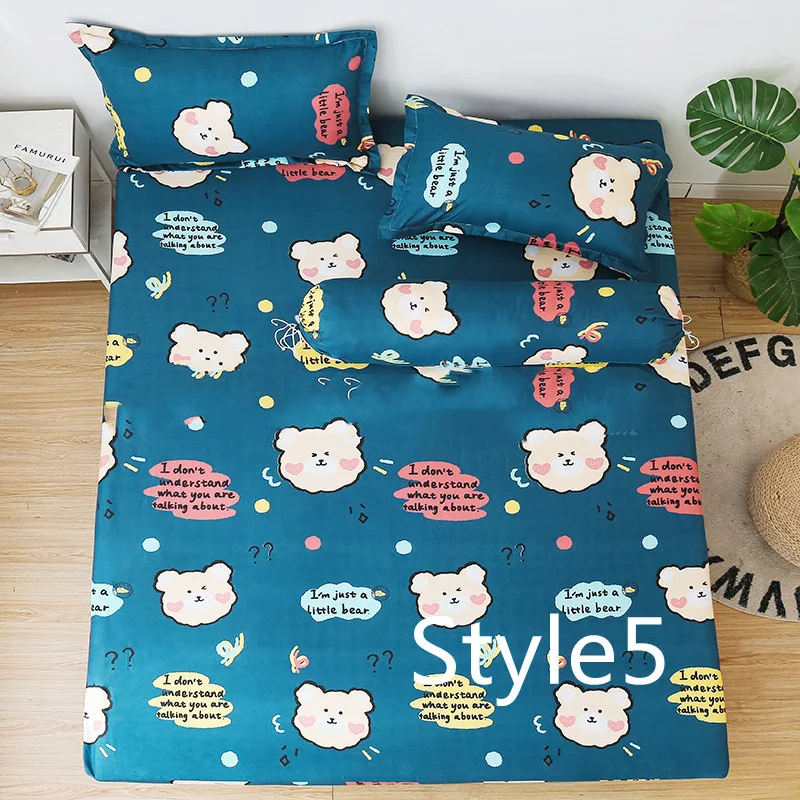 Single Bed Linen Set with Mattress Pad, Sheets, and Mattress Cover for Comfortable and Protected Sleep, Easy to Clean an — photo 21