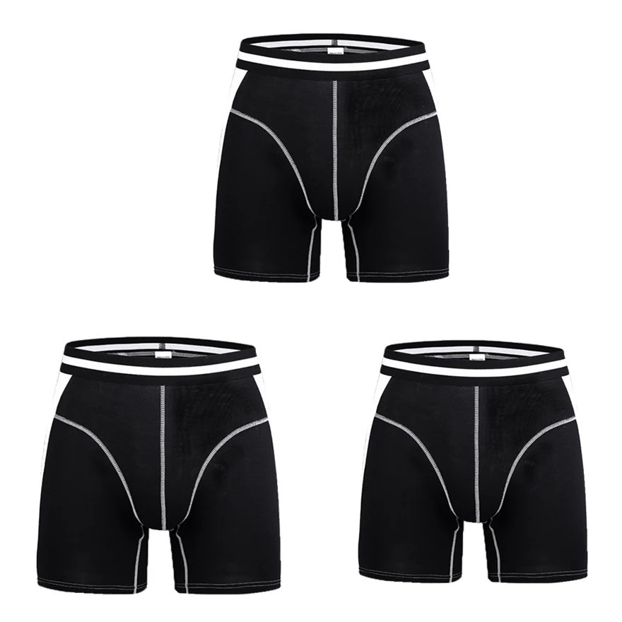 Title 2, Boxer Briefs de Modal Alargados para Hombre Máx...
