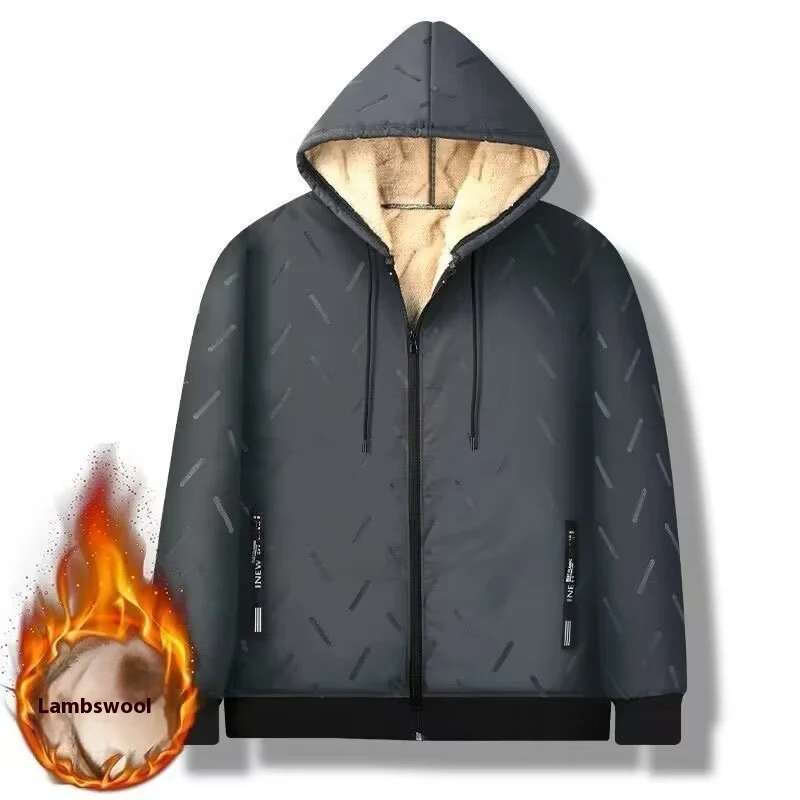 Title 4, Heren Losse Katoenen Jas Plus-size Thermische K...