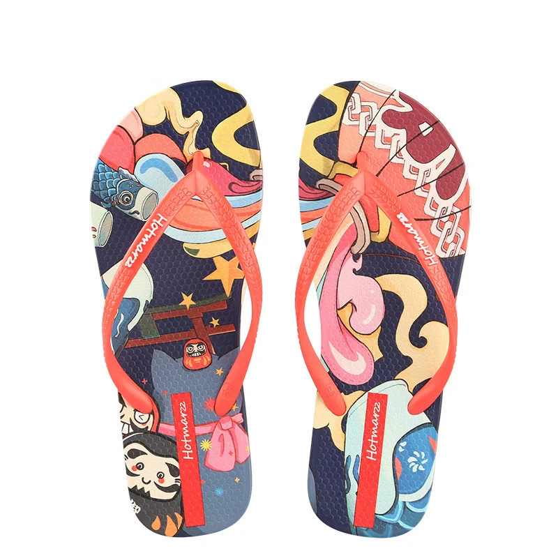 Title 4, Black Horse Flip Flops for Women, Non-Slip, Net...