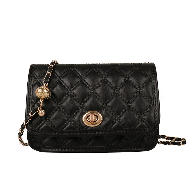 Bolsa Quadrada Pequena de Ombro com Textura para Mulher, Fashion e Versátil, Perfeita para um Look Moderno e Funcional em Qualquer Ocasião — foto 5