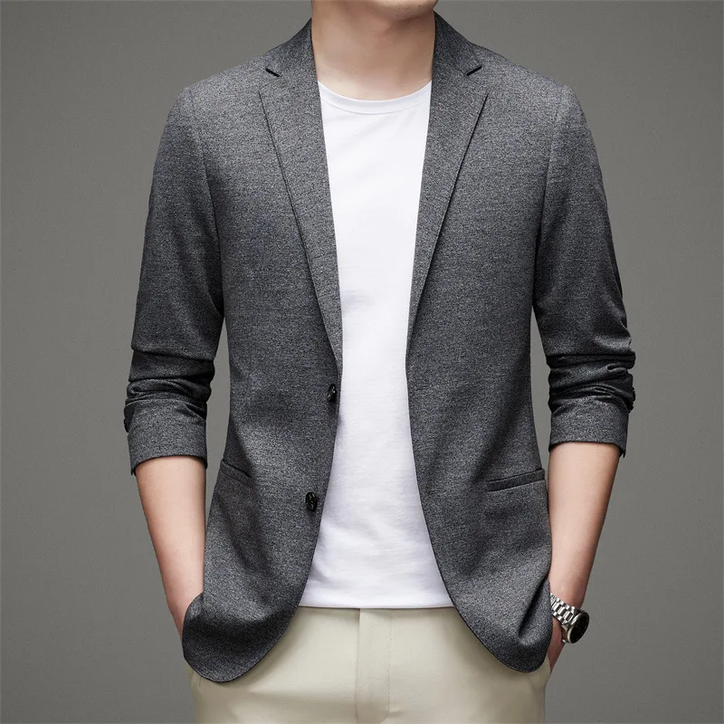 Men's Business Casual High-grade Slim-fit Fashion Blazer, a stylish and sophisticated choice for professional or smart c — photo 8