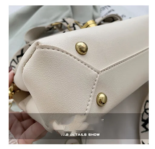 Title 1, Trendy Korean Fashion Chain Portable Small Squa...