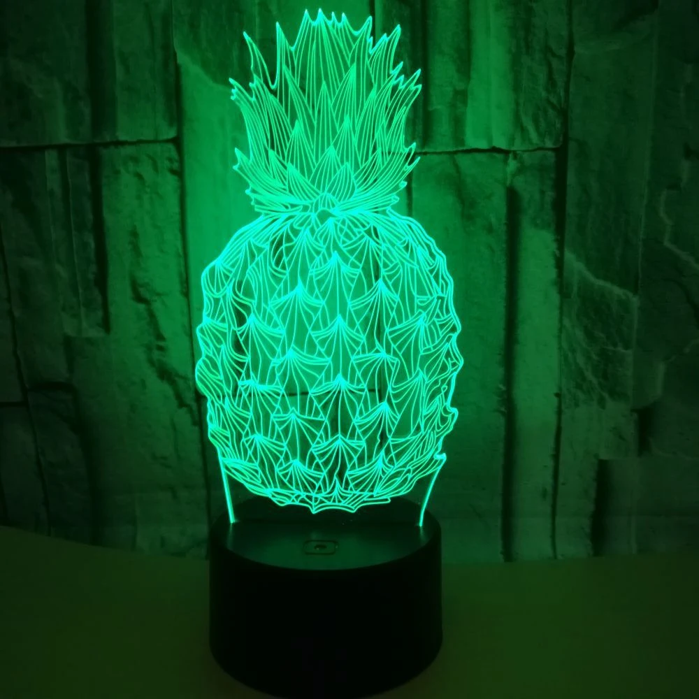 Title 3, Pineapple LED night light for kids and adults, ...