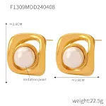F1309 Gold Earrings