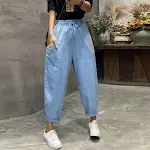 Men's cotton and linen pants, washed, Wind Bamboo Linen, casual style. Comfortable, breathable, perfect for everyday wea — photo 4
