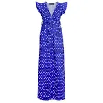 Dames jurk met korte mouwen, stippenprint en strik. Comfortabel en stijlvol, ideaal voor de zomer. Een echte blikvanger! — foto 5