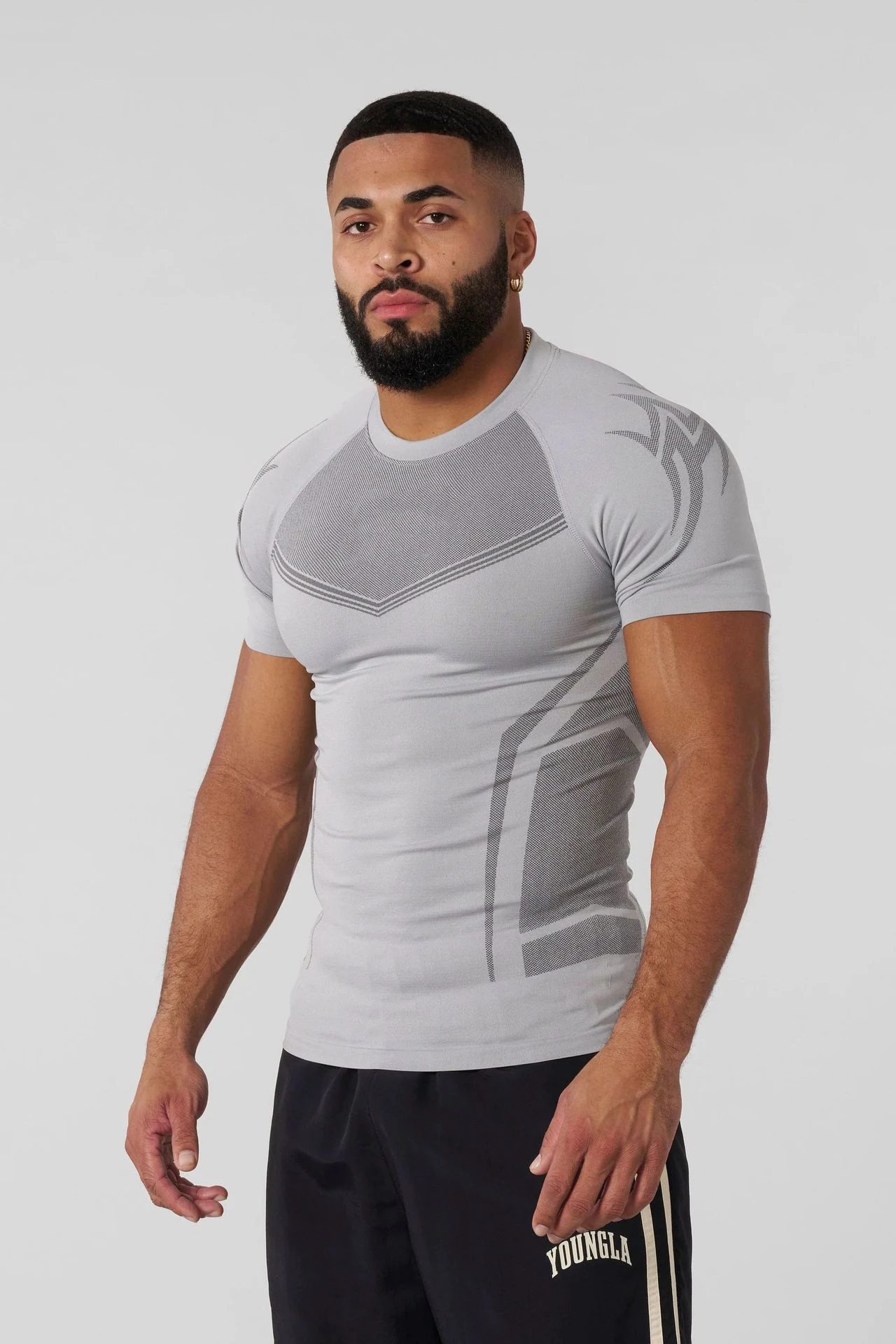 Men's Tight T-shirt Jogger Sports Perfect for Fitness and Running Breathable and Comfortable Designed for Optimal Perfor — photo 12