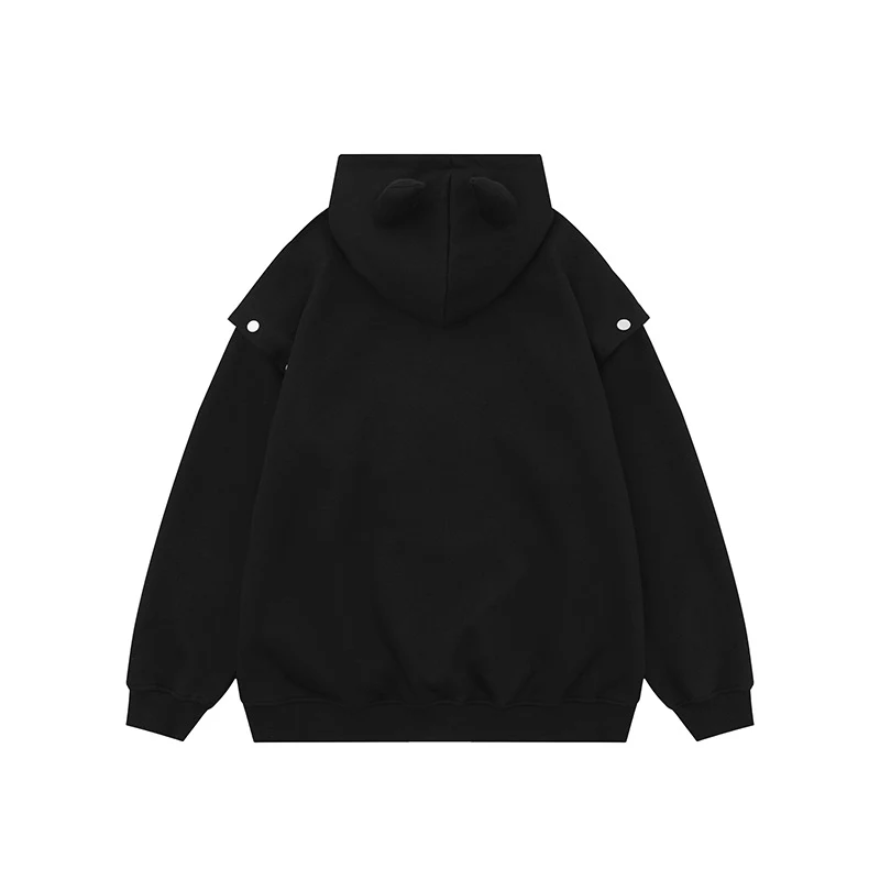 Suéter de personalidade de moda americana para homens e mulheres. Conforto e estilo casual. Perfeito para um visual moderno e despojado. — foto 5