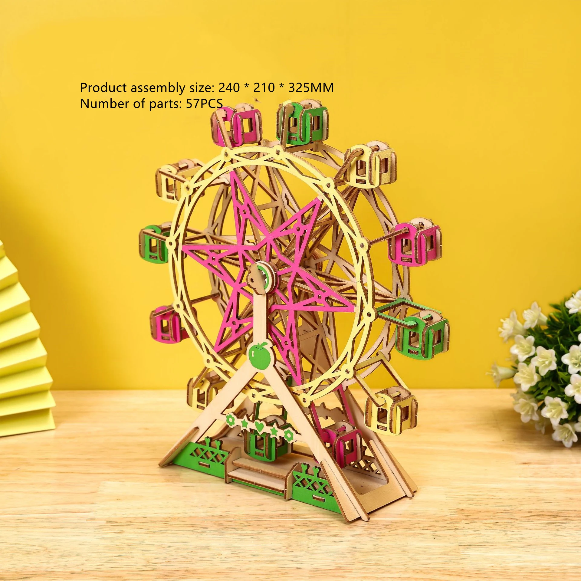 Caixa de Música de Madeira Brinquedos DIY Manual Criatividade Crie sua melodia com este kit. Estimula a criatividade e a coordenação manual para crianças. — foto 5