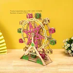 Caixa de Música de Madeira Brinquedos DIY Manual Criatividade Crie sua melodia com este kit. Estimula a criatividade e a coordenação manual para crianças. — foto 5