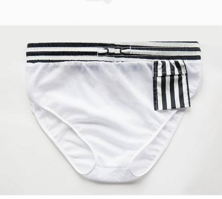 Title 2, Heren gestreepte strandbroek, sneldrogend in na...