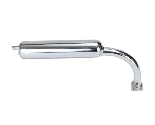 Title 1, Chrome-Plated Motorcycle Muffler for Two-Stroke...