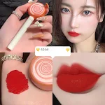 Lollipop Mousse Lip Mud Matte Velvet Lipstick Student Style Glaze for a soft, long-lasting matte lip finish. Achieve a p — photo 12