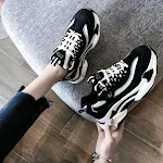 Women's Thick Soled Single Shoes, Casual Height Increasing Sports Shoes, offering all-day comfort and style for everyday — photo 3