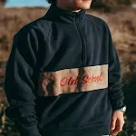 Moletom com capuz masculino, com costuras e bordados, mangas compridas, para um visual estiloso e confortável, ideal para diversas ocasiões — foto 3