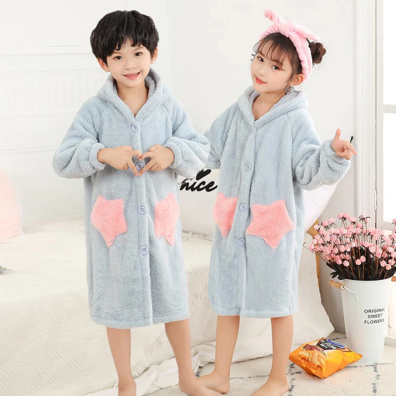 Title 4, Childrens Flannel Long Sleeve Warm And Comfort...