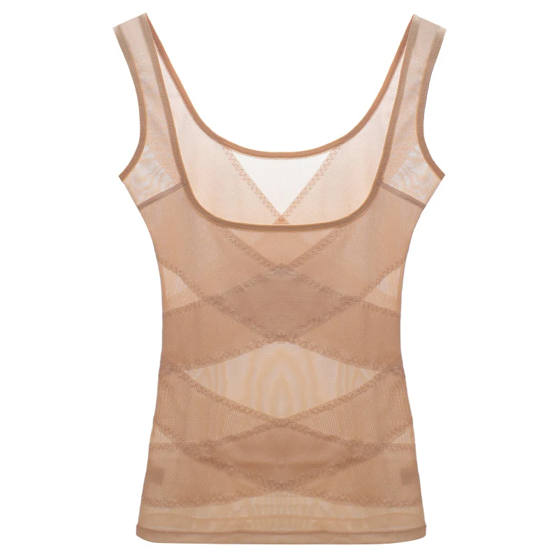 Title 5, Womens shapewear vest ultra-thin seamless U-neck