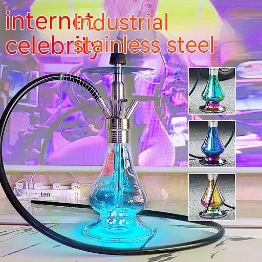 Title 5, Arabic Hookah Full Set Bar Kettle Stainless Ste...